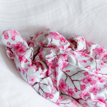 Load image into Gallery viewer, UNISEX BABY COTTON SLEEPSUIT - CHERRY BLOSSOM