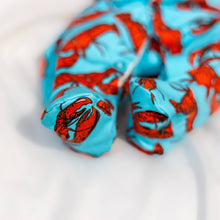 Load image into Gallery viewer, UNISEX BABY COTTON SLEEPSUIT - LOBSTER PRINT