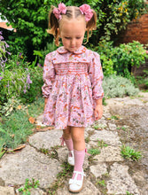 Load image into Gallery viewer, BUTTON UP BABY - OWL SMOCKED DRESS