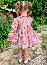 Load image into Gallery viewer, BUTTON UP BABY - OWL SMOCKED DRESS