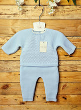Load image into Gallery viewer, LITTLE NOSH - FITTED KNITTED SET