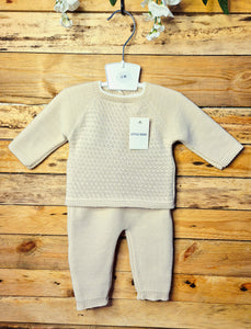 LITTLE NOSH - FITTED KNITTED SET