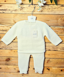 LITTLE NOSH - FITTED KNITTED SET
