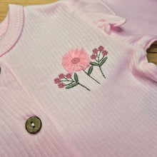 Load image into Gallery viewer, BABY PINK RIBBED 2 PIECE LOUNGEWEAR SET