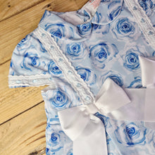 Load image into Gallery viewer, BLUE ROSE SPANISH STYLE DRESS