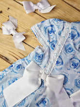 Load image into Gallery viewer, BLUE ROSE SPANISH STYLE DRESS