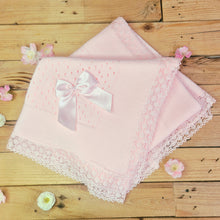 Load image into Gallery viewer, KNITTED SHAWL - PINK