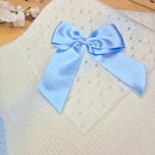 Load image into Gallery viewer, KNITTED SHAWL - WHITE