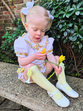 Load image into Gallery viewer, BUTTON UP BABY- JAM PANT SET - DAFFODILS