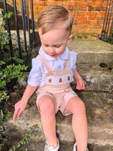 Load image into Gallery viewer, MABINI - BOYS TEDDY BEAR DUNGAREE SET