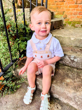 Load image into Gallery viewer, MABINI - BOYS TEDDY BEAR DUNGAREE SET