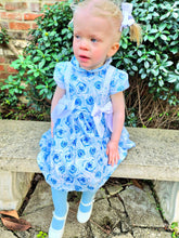 Load image into Gallery viewer, BLUE ROSE SPANISH STYLE DRESS