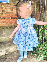 Load image into Gallery viewer, BLUE ROSE SPANISH STYLE DRESS