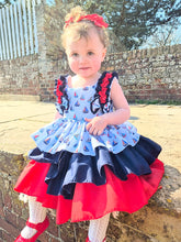 Load image into Gallery viewer, BUTTON UP BABY - MARGOT FRILLS - SAILING BOATS