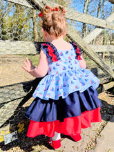 Load image into Gallery viewer, BUTTON UP BABY - MARGOT FRILLS - SAILING BOATS