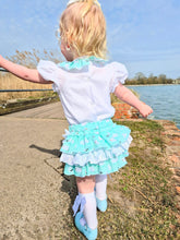 Load image into Gallery viewer, BUTTON UP BABY- JAM PANT SET - MINT SWAN