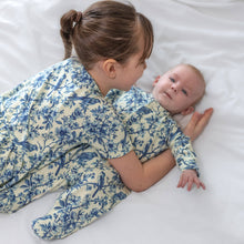 Load image into Gallery viewer, UNISEX BABY COTTON SLEEPSUIT - WILLOW FLOWER PRINT