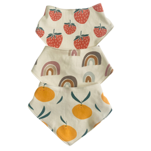 Load image into Gallery viewer, EDDIE &amp; BEE - ORGANIC COTTON DRIBBLE BIB