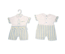 Load image into Gallery viewer, MY LITTLE CHICK - BABY BOYS STRIPED ROMPER