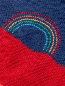 KITE - RAINBOW KNIT DUNGAREES