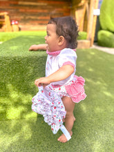 Load image into Gallery viewer, BUTTON UP BABY - RED GINGHAM JAM PANT SET