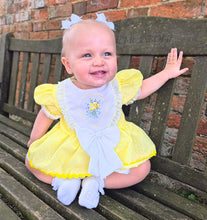 Load image into Gallery viewer, BUTTON UP BABY - PEEKABOO POLKADOT DRESS