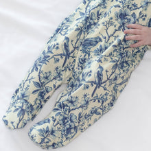 Load image into Gallery viewer, UNISEX BABY COTTON SLEEPSUIT - WILLOW FLOWER PRINT