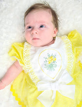 Load image into Gallery viewer, BUTTON UP BABY - PEEKABOO POLKADOT DRESS