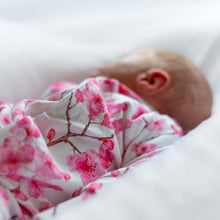 Load image into Gallery viewer, UNISEX BABY COTTON SLEEPSUIT - CHERRY BLOSSOM