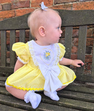 Load image into Gallery viewer, BUTTON UP BABY - PEEKABOO POLKADOT DRESS