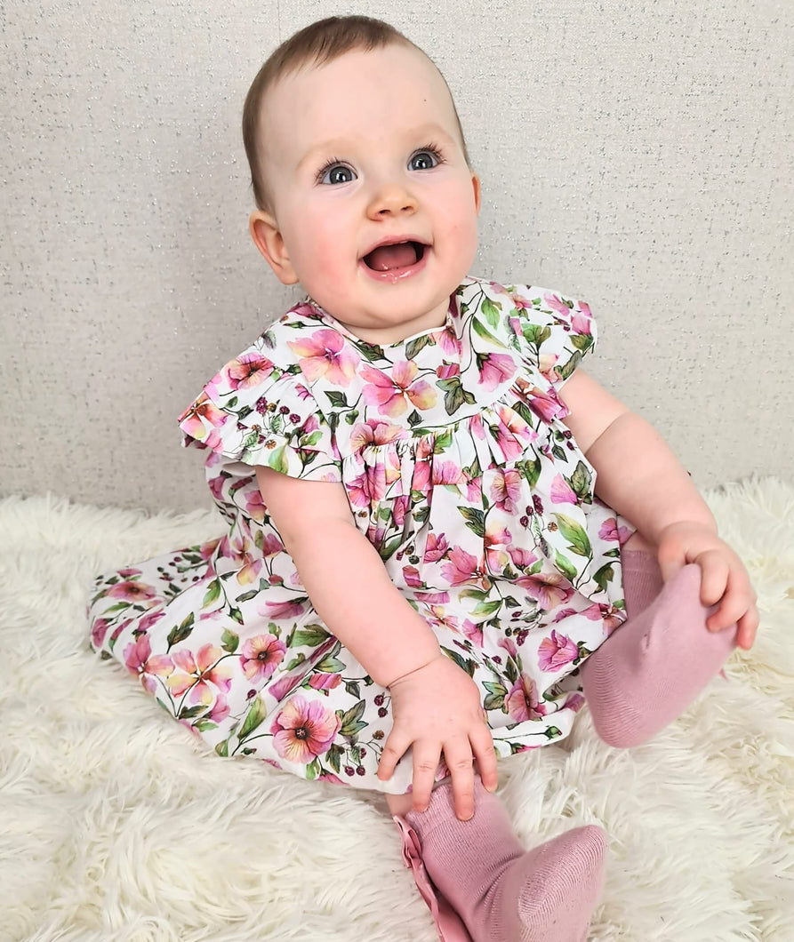 DEOLINDA - FLORAL DRESS AND BLOOMERS