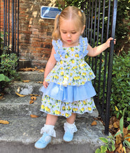 Load image into Gallery viewer, BUTTON UP BABY - LAYERED LEMON DRESS