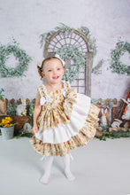 Load image into Gallery viewer, BUTTON UP BABY - BUNNY PUFFBALL DRESS
