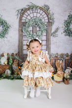 Load image into Gallery viewer, BUTTON UP BABY - BUNNY PUFFBALL DRESS