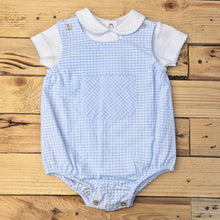 Load image into Gallery viewer, LAIVICAR - BOYS GINGHAM ROMPER