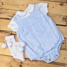 Load image into Gallery viewer, LAIVICAR - BOYS GINGHAM ROMPER