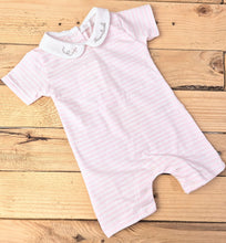 Load image into Gallery viewer, COCCODE - WHITE STRIPED ROMPER