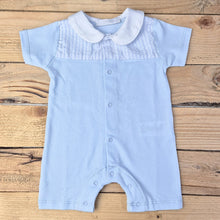 Load image into Gallery viewer, COCCODE - BOYS SEERSUCKER ROMPER