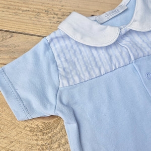 COCCODE - BOYS SEERSUCKER ROMPER