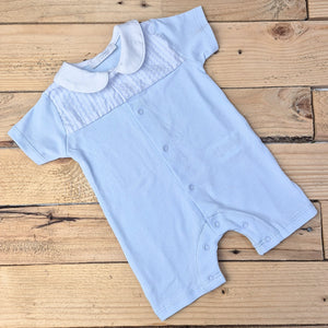 COCCODE - BOYS SEERSUCKER ROMPER