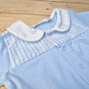 COCCODE - BOYS SEERSUCKER ROMPER