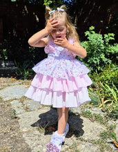 Load image into Gallery viewer, BUTTON UP BABY- PINK SUMMER DRESS