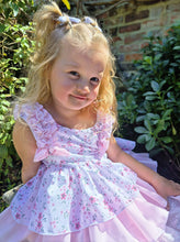 Load image into Gallery viewer, BUTTON UP BABY- PINK SUMMER DRESS
