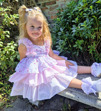 Load image into Gallery viewer, BUTTON UP BABY- PINK SUMMER DRESS