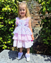 Load image into Gallery viewer, BUTTON UP BABY- PINK SUMMER DRESS