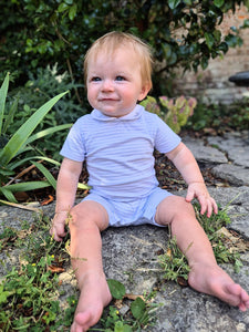 COCCODE- BOYS STRIPED ROMPER