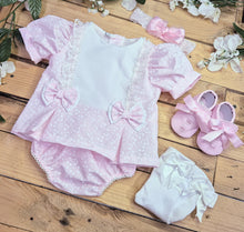 Load image into Gallery viewer, BUTTON UP BABY - BABY PINK SHIFT DRESS