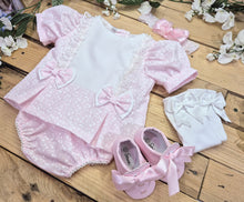 Load image into Gallery viewer, BUTTON UP BABY - BABY PINK SHIFT DRESS