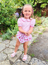 Load image into Gallery viewer, BUTTON UP BABY - DUSKY PINK ROSES JAM PANT SET