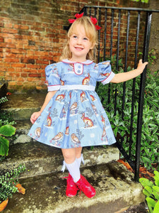 BUTTON UP BABY- POPPIE ROSE - HARE & OWL